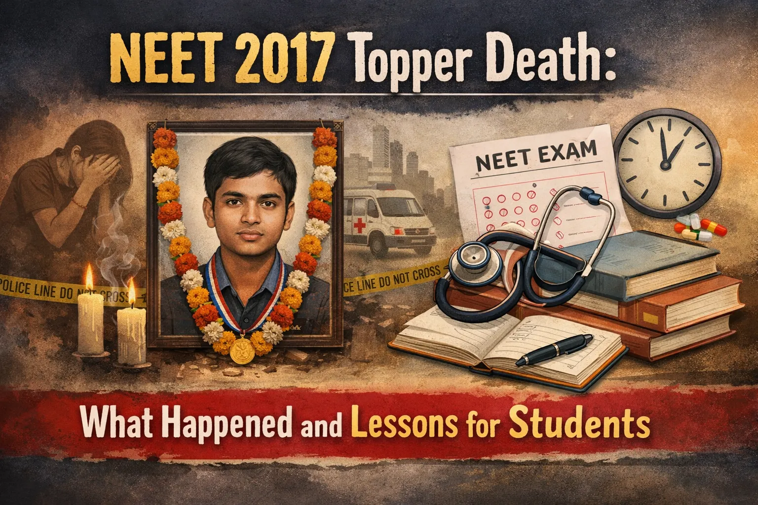 NEET 2017 Topper Death: What Happened and Lessons for Students